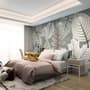 Scandinavian Style Unique Leaves Wallpaper Mural