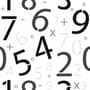 Math Numbers Wallpaper Mural