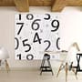 Math Numbers Wallpaper Mural
