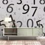 Math Numbers Wallpaper Mural
