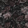 Papier peint panoramique floral hortensia foncé