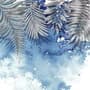 Nordic Style Tropical Leaves Wallpaper Mural