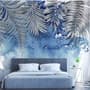 Nordic Style Tropical Leaves Wallpaper Mural