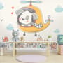 Cute Puppy in Helicopter Wallpaper Mural
