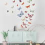 Colorful Butterflies Wall Decal Sticker
