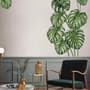 Watercolor Leafs Wall Decal Sticker