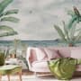 Tropical Beach View Wallpaper Mural
