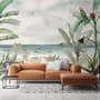 Tropical Beach View Wallpaper Mural