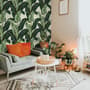 Exotic Banana Leaf Wallpaper Mural