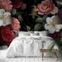 Colorful Peony Floral Bouqet Wallpaper Mural