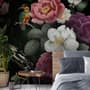 Colorful Peony Floral Bouqet Wallpaper Mural