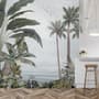Exotic Forest on Seaside Wallpaper Mural