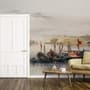 Seashore in Rural Life Historical Art Wallpaper Mural