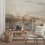 Seashore in Rural Life Historical Art Wallpaper Mural