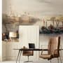 Seashore in Rural Life Historical Art Wallpaper Mural