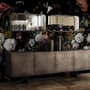 Papier peint panoramique hollandais de fleurs sombres