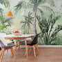 Exotic Palm Tree Landscape Wallpaper Mural