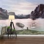 Nature Landscape with Mountains Wallpaper Mural