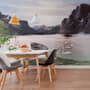 Nature Landscape with Mountains Wallpaper Mural