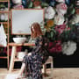 Dutch Floral Style Flower Bouquet Wallpaper Mural