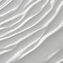 Papier peint panoramique à rayures blanches de style nordique