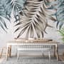 Vintage Palm Leaf Wallpaper Mural