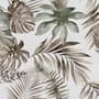 Vintage Banana and Palm Leaves Wallpaper Mural
