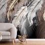Nordic Light Feathers Wallpaper Mural