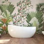 Exotic Leafs with Berries Wallpaper Mural