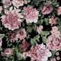 Florals With Green Leafs Wallpaper Mural