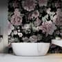 Florals With Green Leafs Wallpaper Mural
