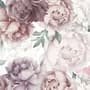 Soft Peony Nursery Floral Wallpaper Mural