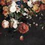 Golden Age Large and Dark Floral Wallpaper Mural