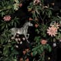 Dark Botanical Plants with Animals Wallpaper Mural