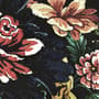 Art Nouveau Dark Floral Wallpaper Mural