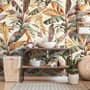 Palm and Banana Leaf Wallpaper Mural