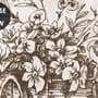 Vintage Monochrome Jouy Style Landscape Wallpaper Mural