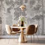 Monochrome Tree Forest Silhouette Wallpaper Mural