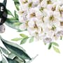 Bright Daisy Flower Bouquet with Green Leaves Wallpaper Mural