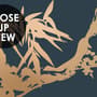 Gold Faux Tree Blossom Branch Silhouette with Birds Wallpaper Mural