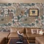 Bohemian Style Anemone Floral Bouquet Wallpaper Mural