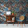 Bohemian Style Anemone Floral Bouquet Wallpaper Mural