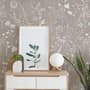 Fototapeten im Bohemian-Stil mit neutralen Wildblumenfarben