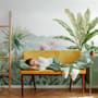 Tropical Forest Landscape and Banana Trees Wallpaper Mural