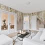Neutral Tropical Palm Leaf Wallpaper Mural