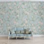 Soft Chinoiserie Peony Tree Blossom Art Wallpaper Mural