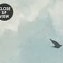 Abstract Clouds with Birds Wallpaper Mural