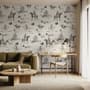 Retro Western Cowboys Wallpaper Mural