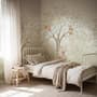 Kids Soft Pastel Forest Animals Wallpaper Mural