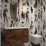 Modern Fashion Women Sketch Wallpaper Mural